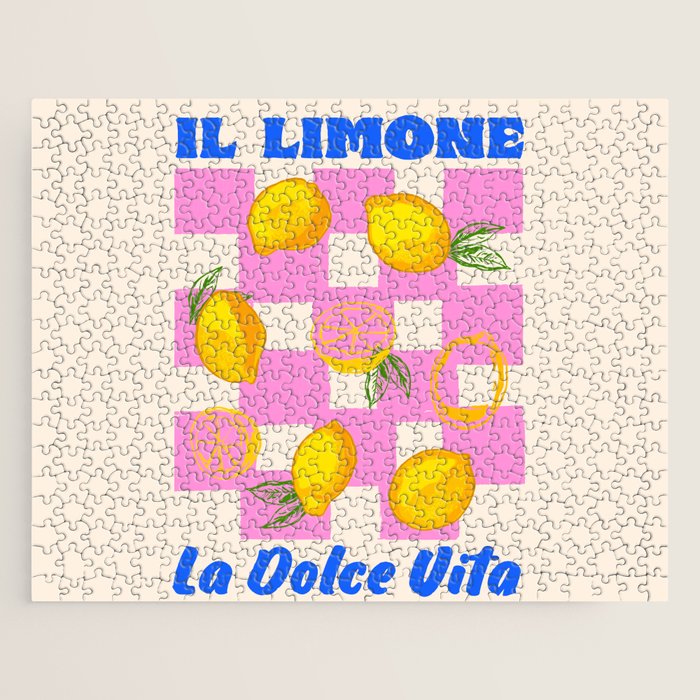 Il Limone La Dolce Vita Retro Jigsaw Puzzle Gallery Image 1