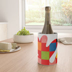 the clown - abstract minimal cut out Wine Chiller Gallery Image 4