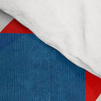 the clown - abstract minimal cut out Comforter Gallery Image 4