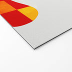 the clown - abstract minimal cut out Welcome Mat Gallery Image 2