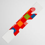 the clown - abstract minimal cut out Table Runner Gallery Image 3