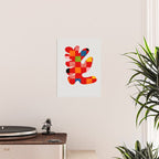 the clown - abstract minimal cut out Poster Gallery Image 2