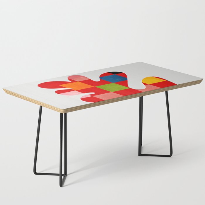 the clown - abstract minimal cut out Coffee Table Gallery Image 1