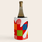 the clown - abstract minimal cut out Wine Chiller Gallery Image 1