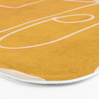 Abstract Face 33 Bath Mat Gallery Image 3
