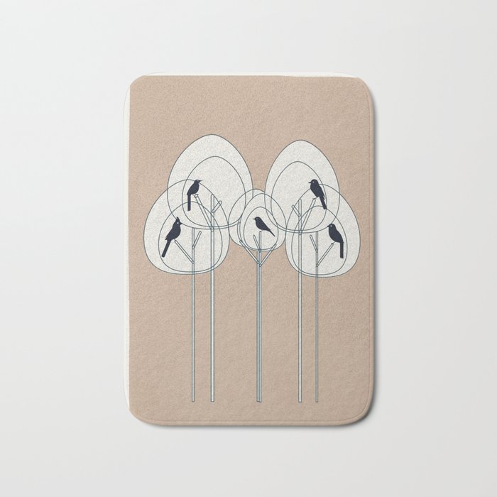 Song from the Branches 3 Bath Mat Gallery Image 1