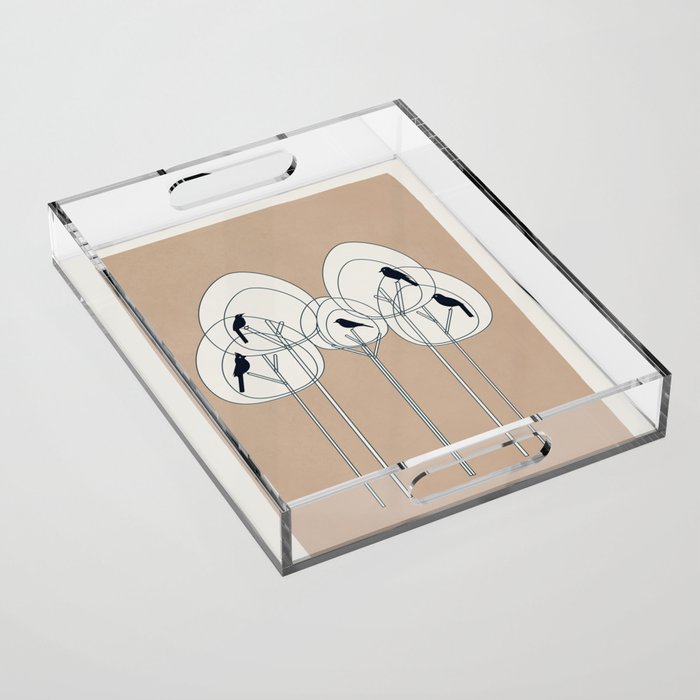 Song from the Branches 3 Acrylic Tray Gallery Image 1