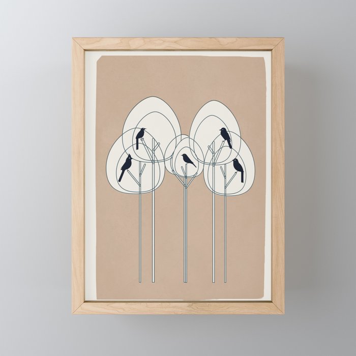 Song from the Branches 3 Mini Art Print Gallery Image 1