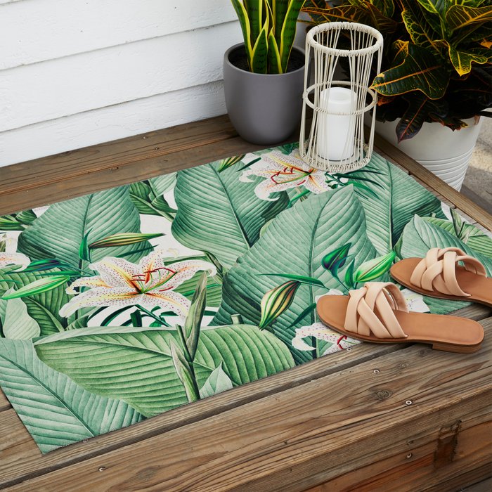 Tropical state Outdoor Rug Gallery Image 2
