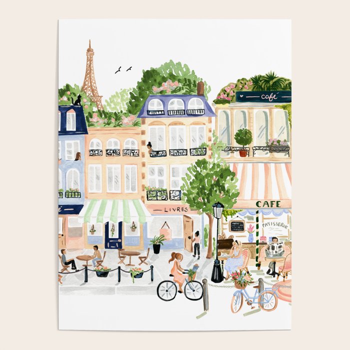 Paris Landscape Poster Gallery Image 4