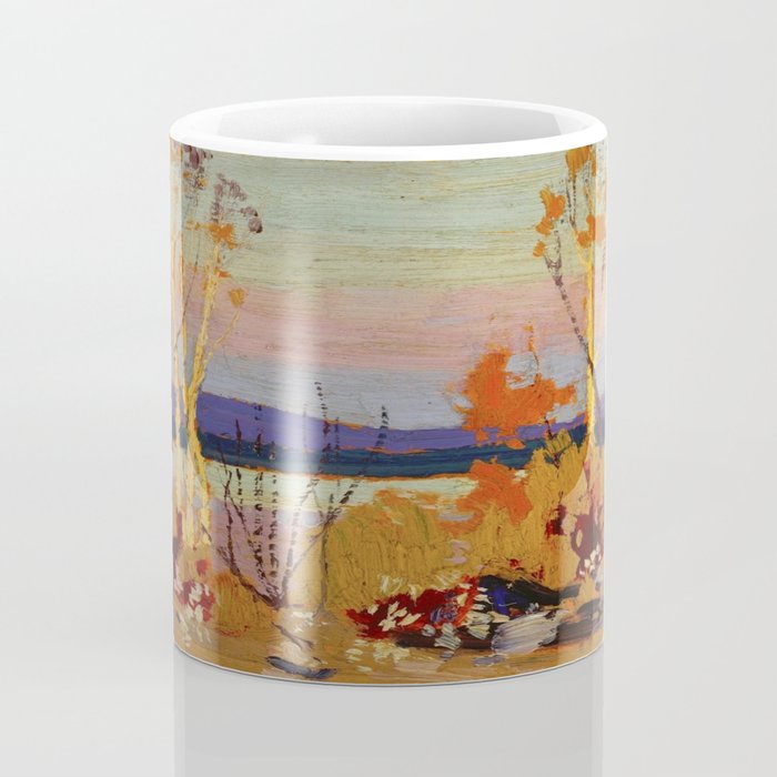 Tom Thomson Birches 1916 Canadian Landscape Artist Coffee Mug Gallery Image 4