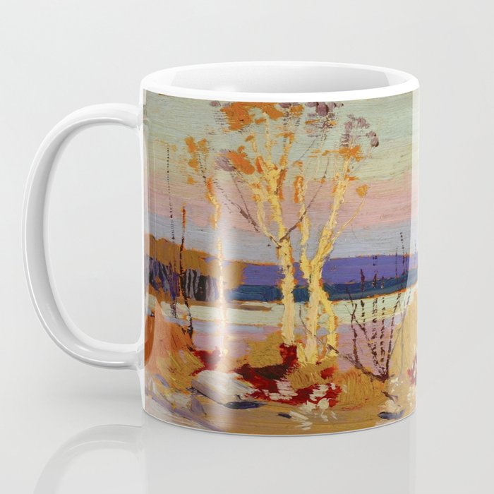 Tom Thomson Birches 1916 Canadian Landscape Artist Coffee Mug Gallery Image 3