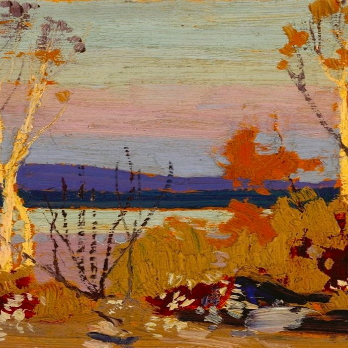Tom Thomson Birches 1916 Canadian Landscape Artist Coffee Mug Gallery Image 2