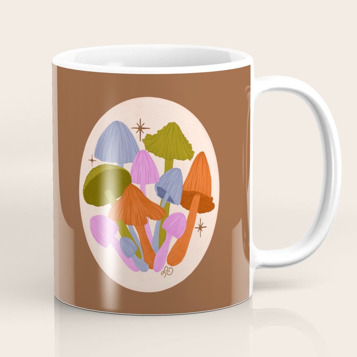 Fun and Funky Mushrooms Coffee Mug Gallery Image 1