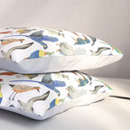 Endangered Birds Around the World Pillow Sham Gallery Image 3