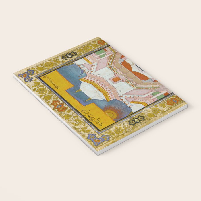 The Vilaval Ragini Antique Indian Miniature Painted Illustration Notebook Gallery Image 3