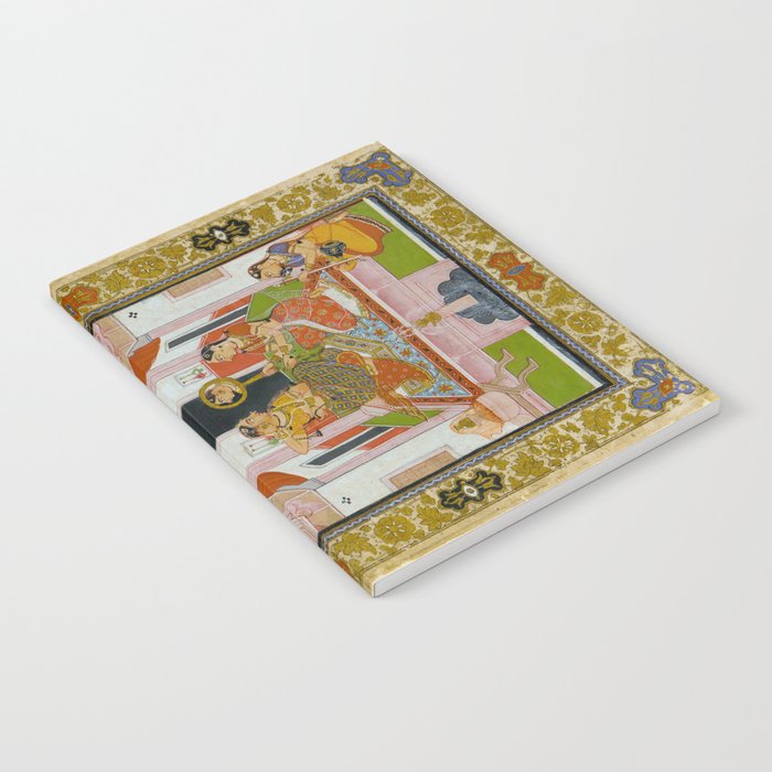 The Vilaval Ragini Antique Indian Miniature Painted Illustration Notebook Gallery Image 2