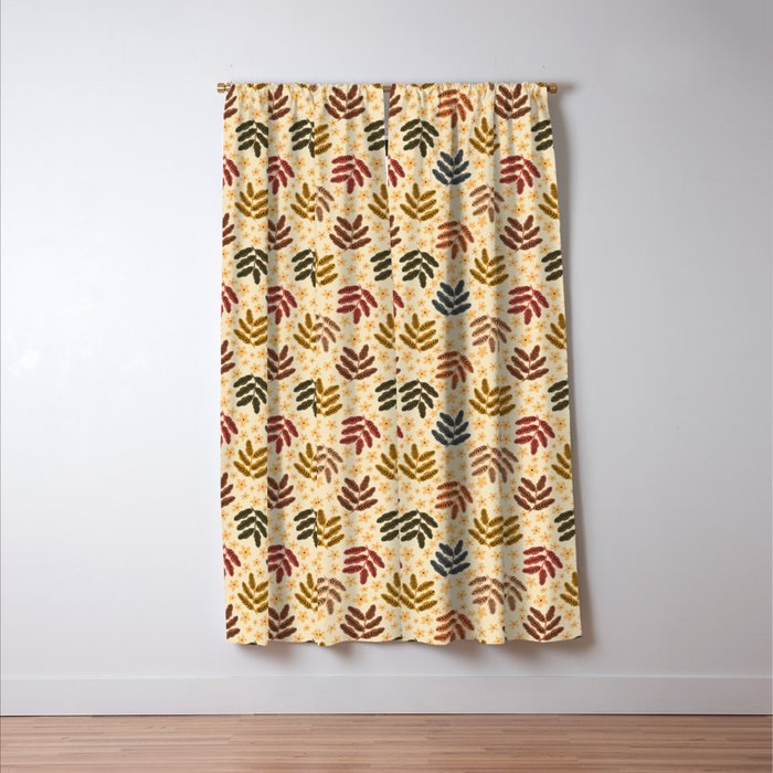 Fall Leaves - autumn Window Curtain Gallery Image 3