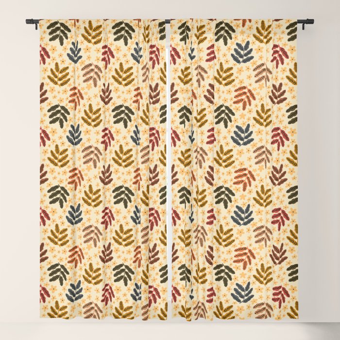 Fall Leaves - autumn Window Curtain Gallery Image 1