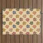 Fall Leaves - autumn Outdoor Rug Gallery Image 1