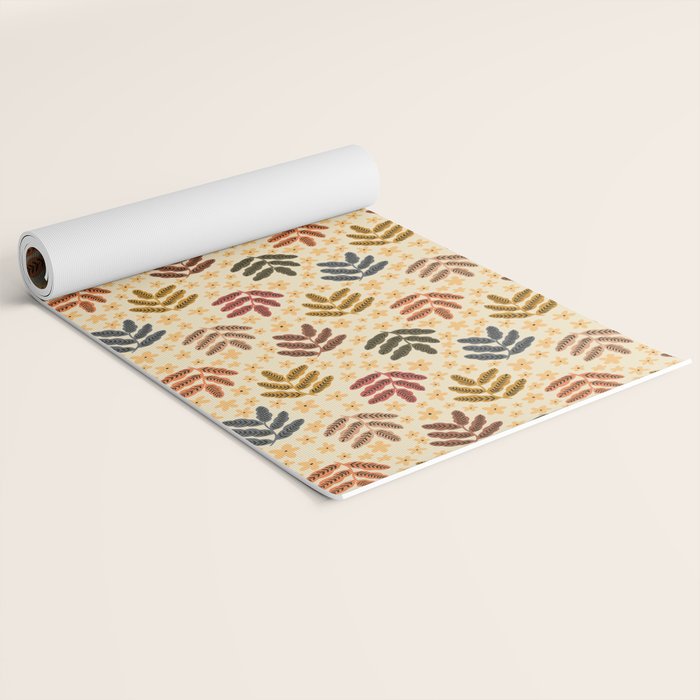 Fall Leaves - autumn Yoga Mat Gallery Image 2