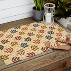 Fall Leaves - autumn Outdoor Rug Gallery Image 2