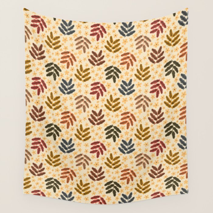 Fall Leaves - autumn Wall Tapestry Gallery Image 4