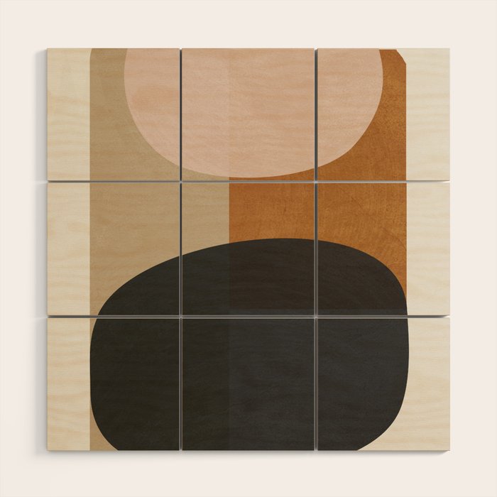 abstract minimal 59 Wood Wall Art Gallery Image 1