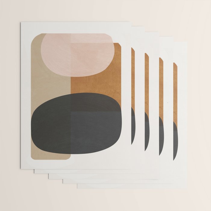 abstract minimal 59 Wrapping Paper Gallery Image 3