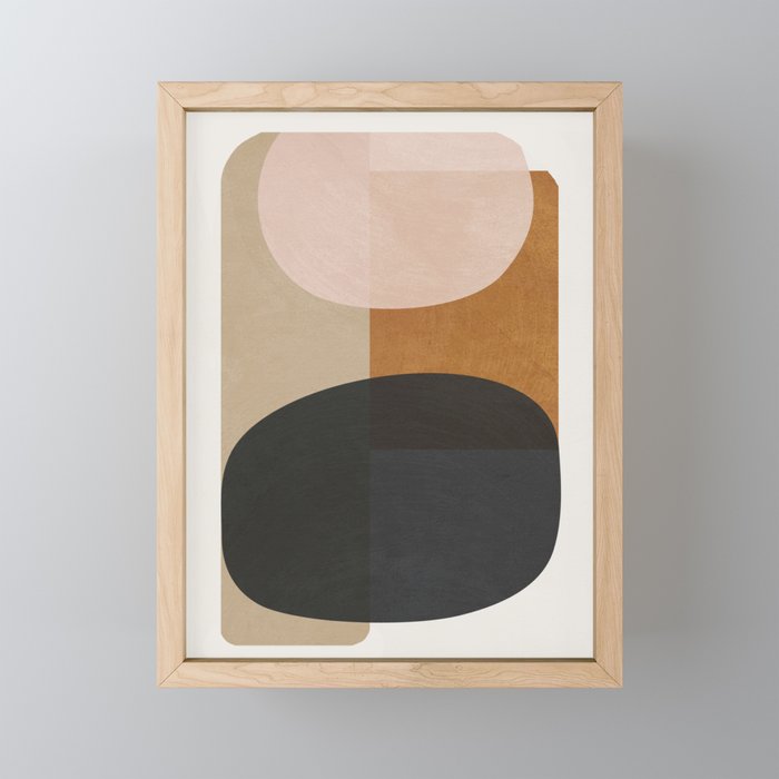 abstract minimal 59 Mini Art Print Gallery Image 1