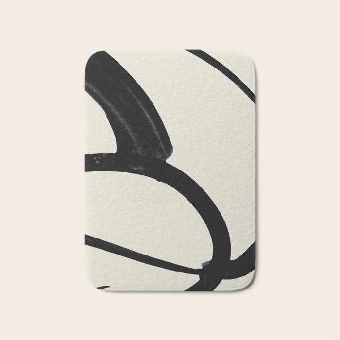 Mono Brush 1 Bath Mat Gallery Image 1