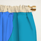 Geometric Shapes 241 Window Curtain Gallery Image 2
