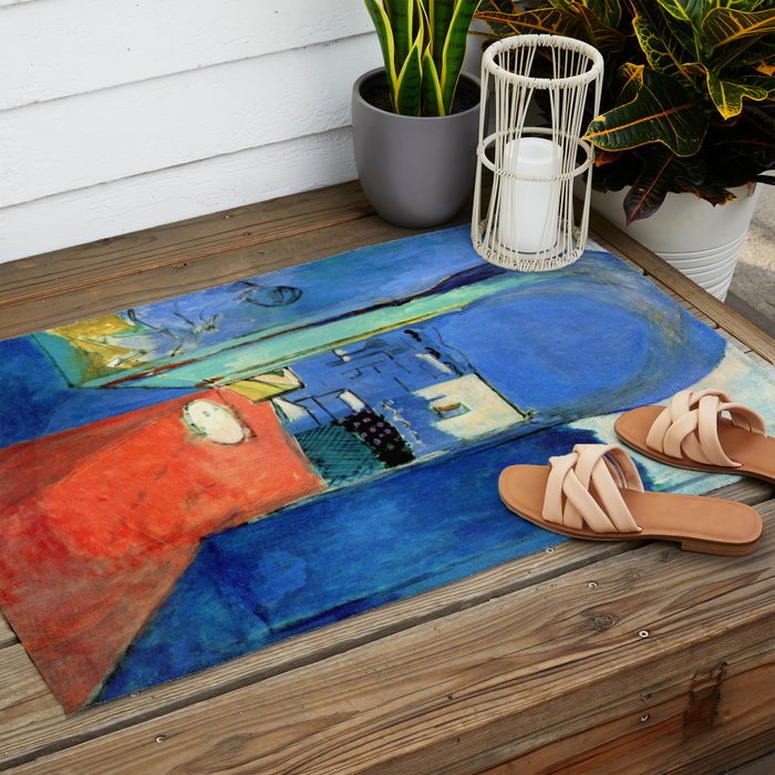 Henri Matisse The Casbah Gate Outdoor Rug Gallery Image 2