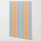 Gradient Arch XIII Retro Mid Century Modern Rainbow Wallpaper Gallery Image 2