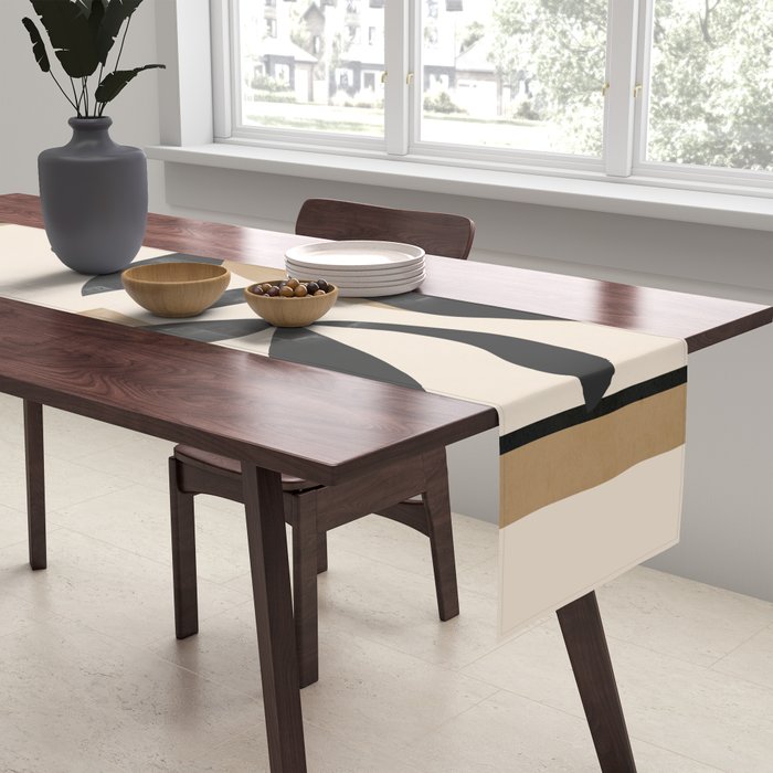 Abstract Foliage 1 Table Runner Gallery Image 2