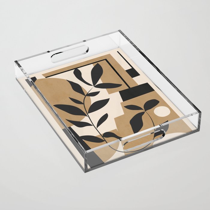 Abstract Foliage 1 Acrylic Tray Gallery Image 1