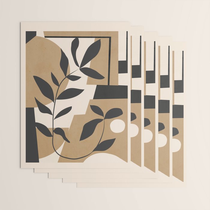 Abstract Foliage 1 Wrapping Paper Gallery Image 3