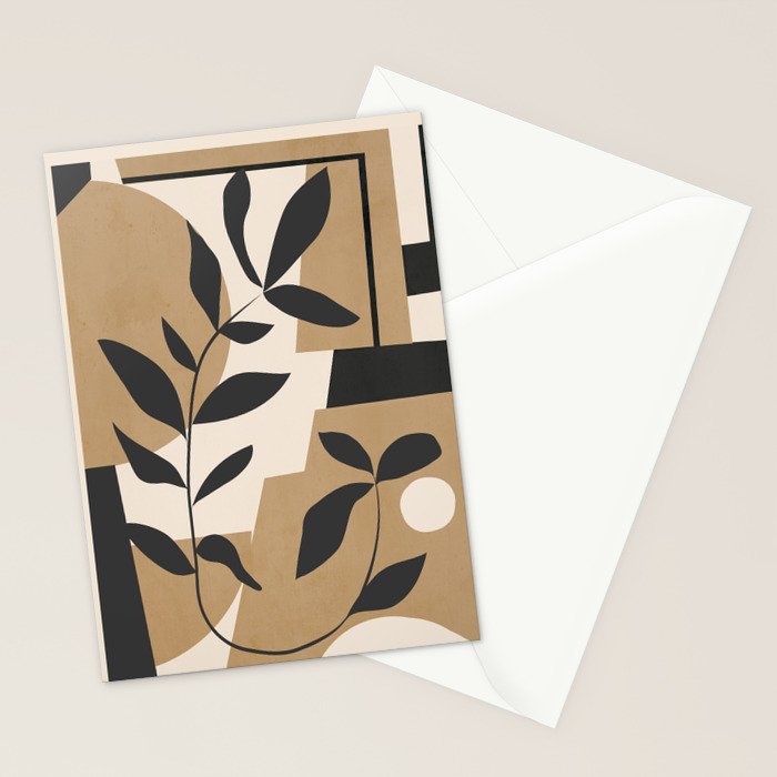 Abstract Foliage 1 Stationery Card Gallery Image 2