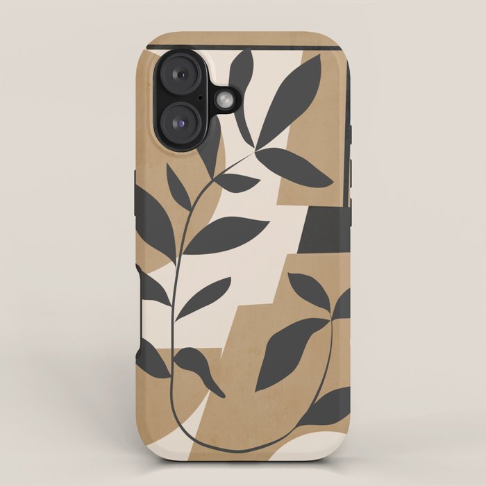 Abstract Foliage 1 iPhone Case Gallery Image 1