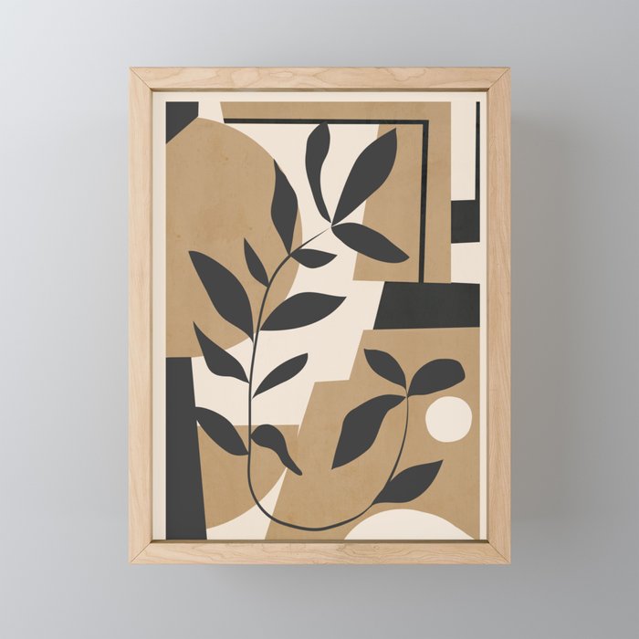 Abstract Foliage 1 Mini Art Print Gallery Image 1