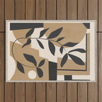 Abstract Foliage 1 Outdoor Rug Gallery Image 1