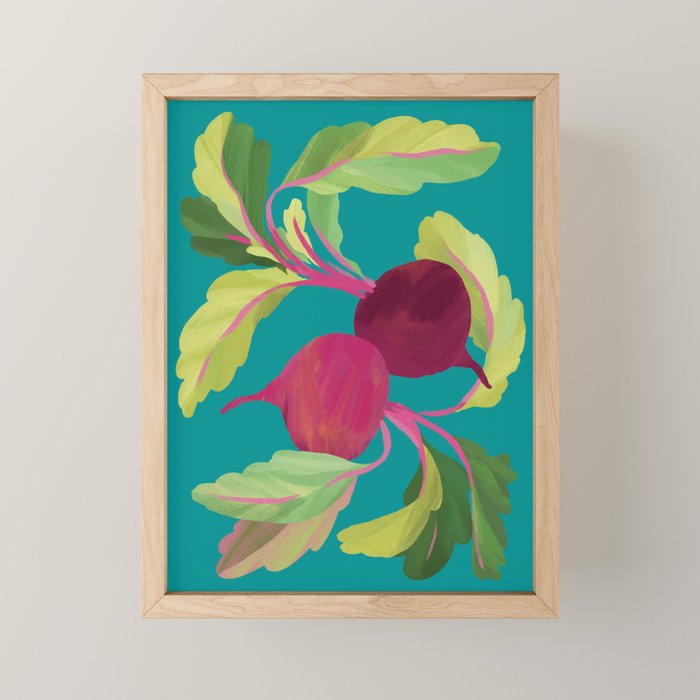 Beets Mini Art Print Gallery Image 1