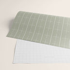 | + | + | Linen Sage Wrapping Paper Gallery Image 2