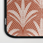 Boho Rustic Palm Radiance Terracotta Laptop Sleeve Gallery Image 3