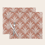 Boho Rustic Palm Radiance Terracotta Placemat Gallery Image 1