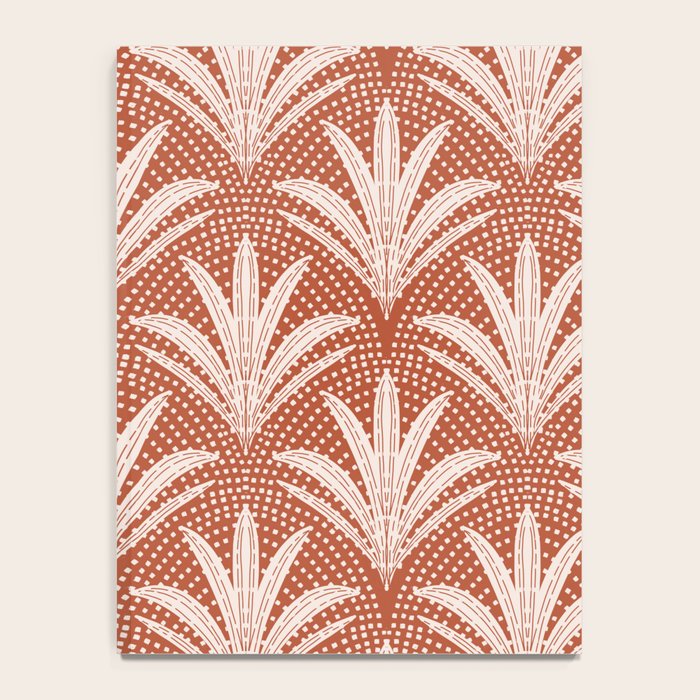 Boho Rustic Palm Radiance Terracotta Notebook Gallery Image 4