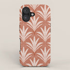 Boho Rustic Palm Radiance Terracotta iPhone Case Gallery Image 1