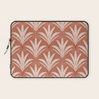 Boho Rustic Palm Radiance Terracotta Laptop Sleeve Gallery Image 1