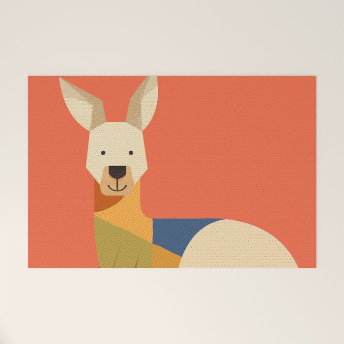Kangaroo Welcome Mat Gallery Image 1