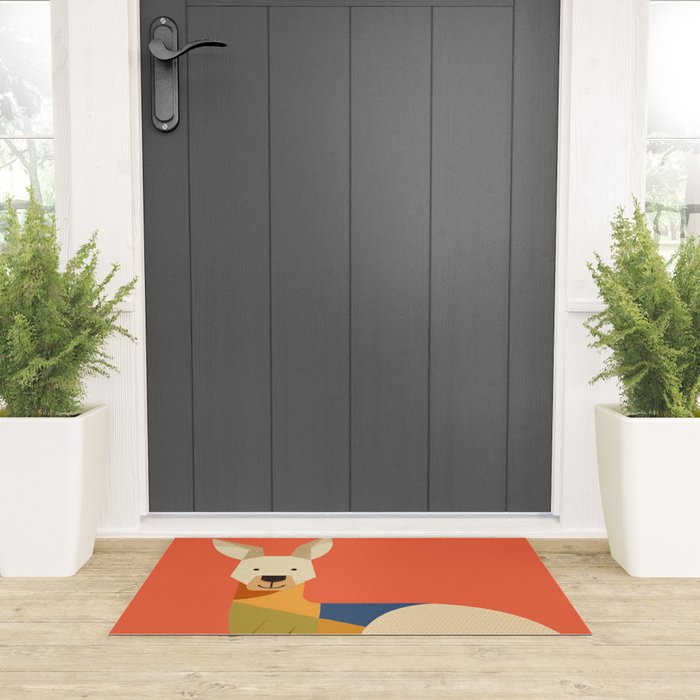 Kangaroo Welcome Mat Gallery Image 3